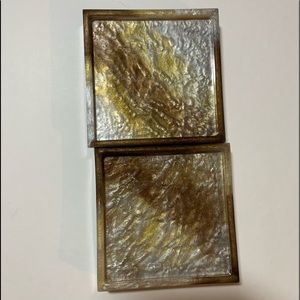 Resin coasters
